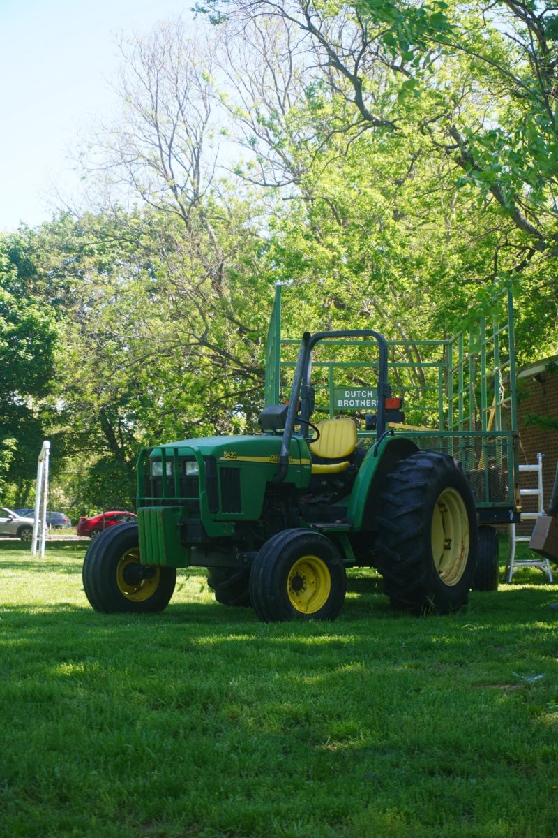 John Deere used for hay rides
